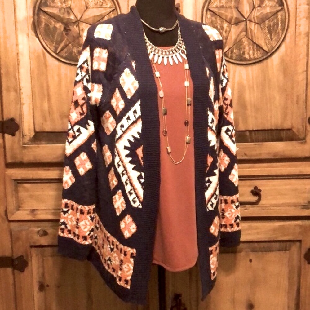 FLYING TOMATO SOUTHWEST SWEATER